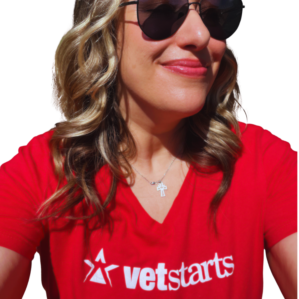 Women's V Neck Jersey Shirt